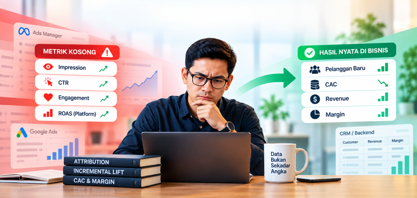 Cara membaca metric kosong Cara Membaca Laporan Ads Agency Tanpa Terjebak Metrik Kosong