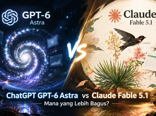 ChatGPT GPT-6 Astra vs Claude Fable 5.1 Mana yang Lebih Bagus ChatGPT GPT-6 Astra vs Claude Fable 5.1 Mana yang Lebih Bagus