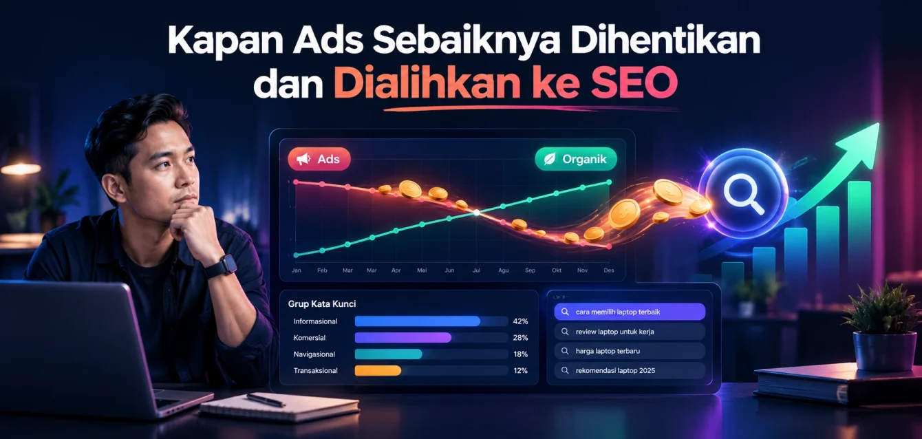 Kapan Ads Sebaiknya Dihentikan dan Dialihkan ke SEO Kapan Ads Sebaiknya Dihentikan dan Dialihkan ke SEO