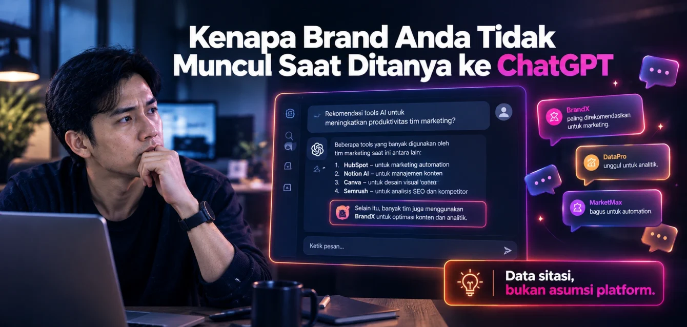 Kenapa Brand Anda Tidak Muncul Saat Ditanya ke ChatGPT