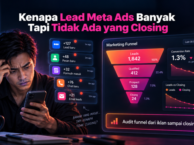 Kenapa Lead dari Meta Ads Banyak Tapi Tidak Ada yang Closing