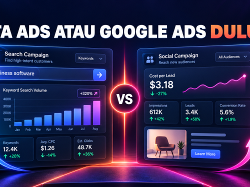 Meta ads atau google ads