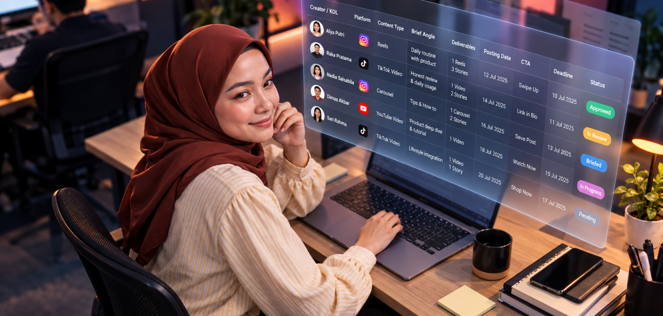 Isi Brief KOL yang Membuat Konten Tidak Melenceng dari Brand