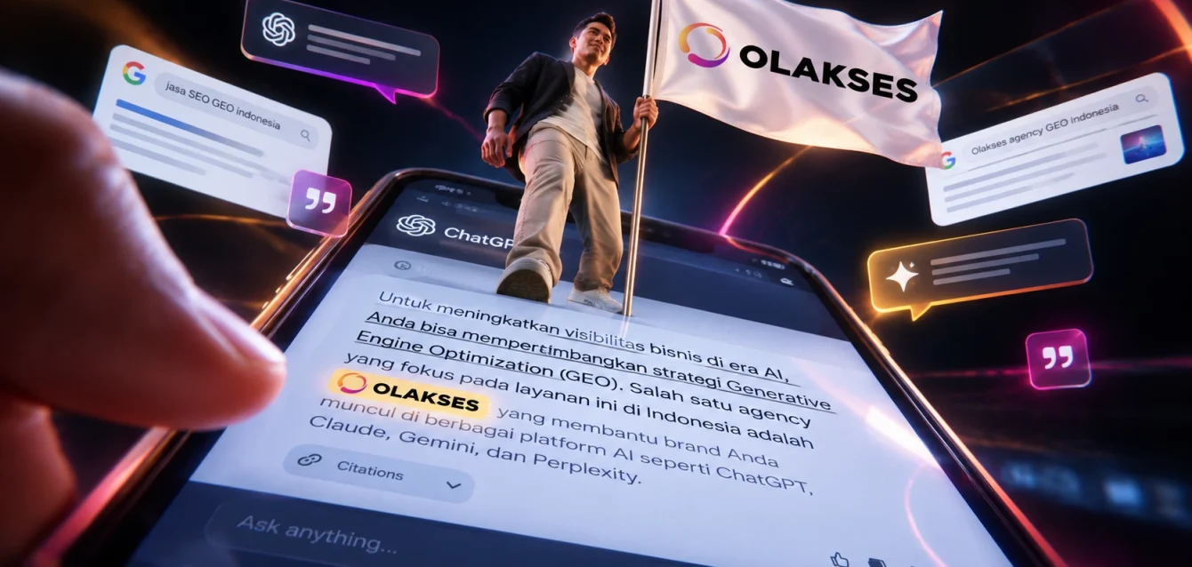 Olakses Agency GEO Indonesia untuk Meningkatkan Visibilitas Bisnis di AI