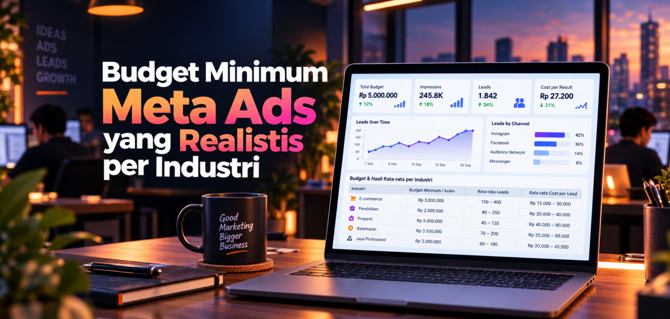 Budget Minimum Meta Ads yang Realistis per Industri